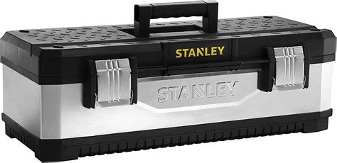 stanley 26in galvanized metal tool box|stanley fatmax 26 tool box.